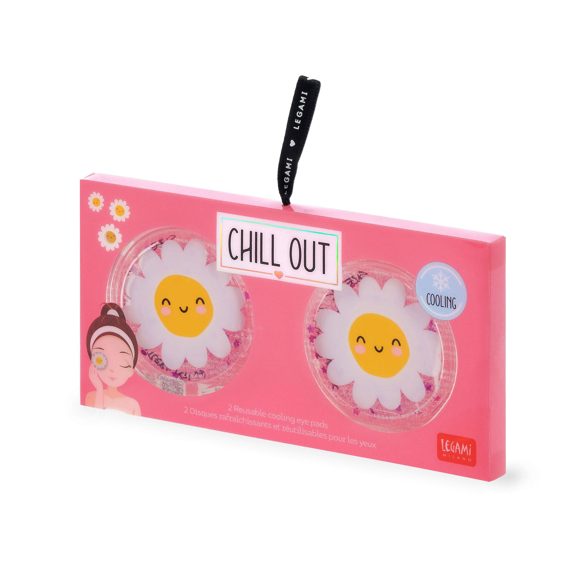 Legami Cuscinetto Occhi Rinfrescante Riutilizzabile - Daisy