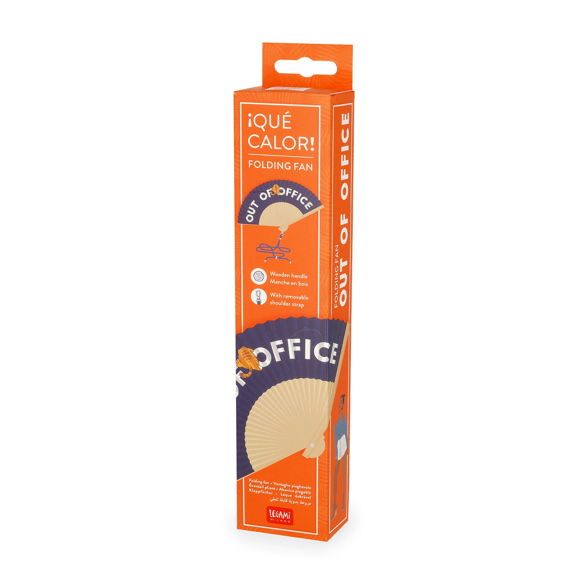 Legami Que Calor! - Ventaglio Pieghevole - Out Of Office