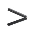 Legami Righello Pieghevole In Alluminio - Black