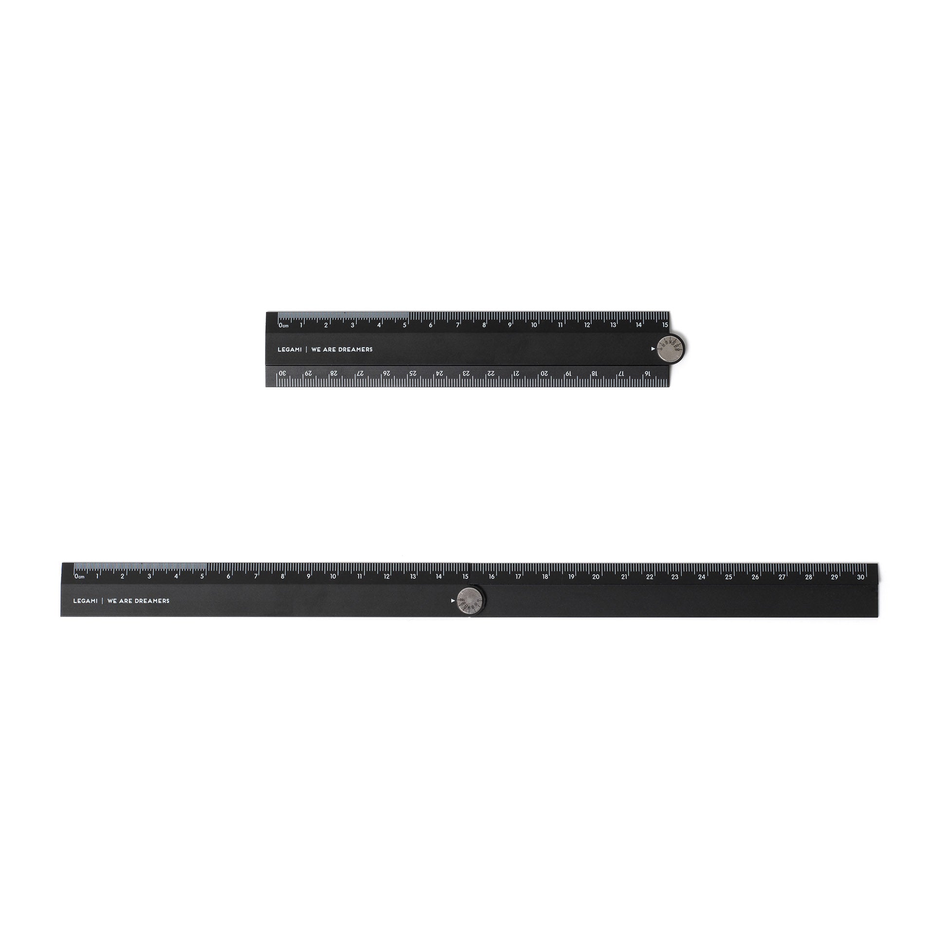 Legami Righello Pieghevole In Alluminio - Black