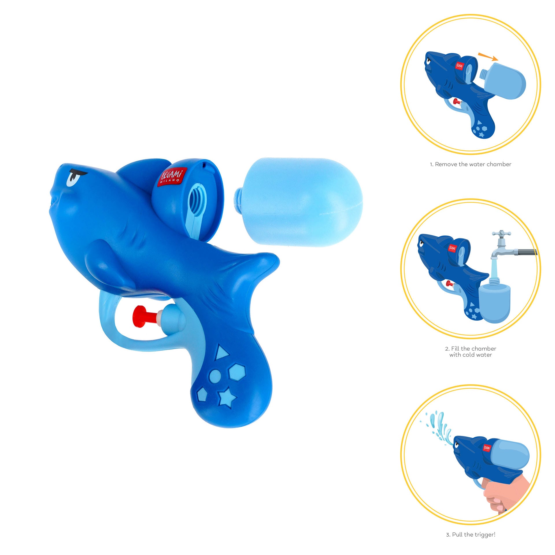 Legami Pistola Ad Acqua - Shark
