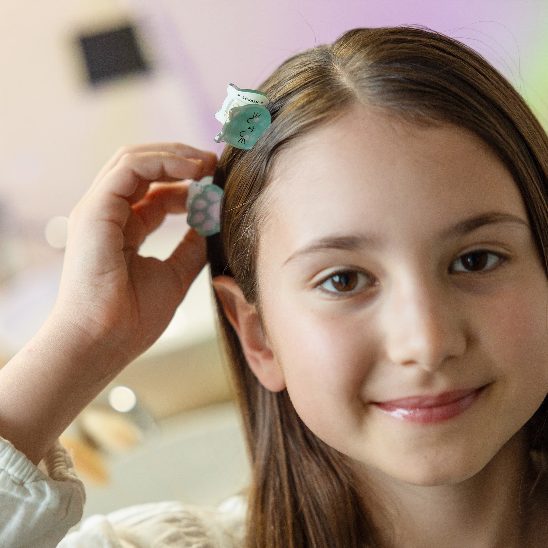 Legami Set Di 4 Mini Mollette Per Capelli - Kitty