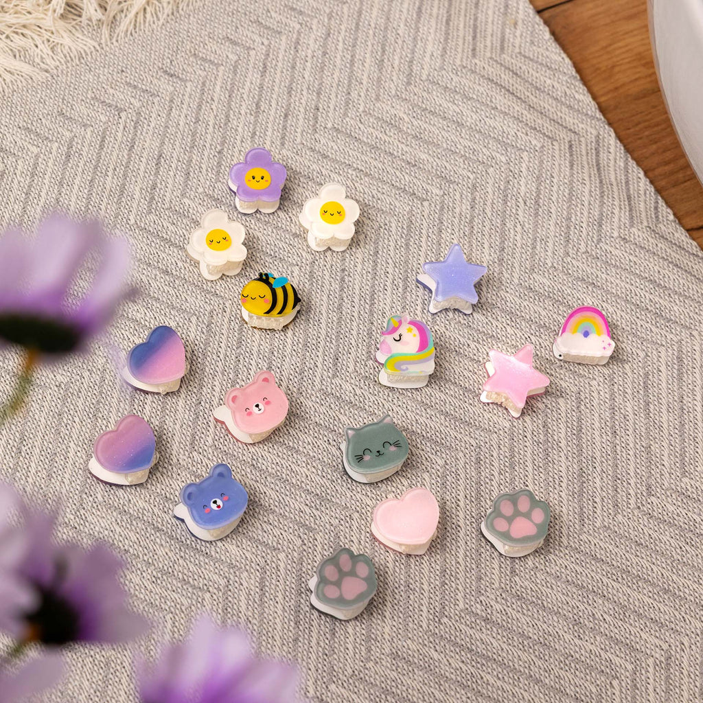 Legami Set Di 4 Mini Mollette Per Capelli - Kitty