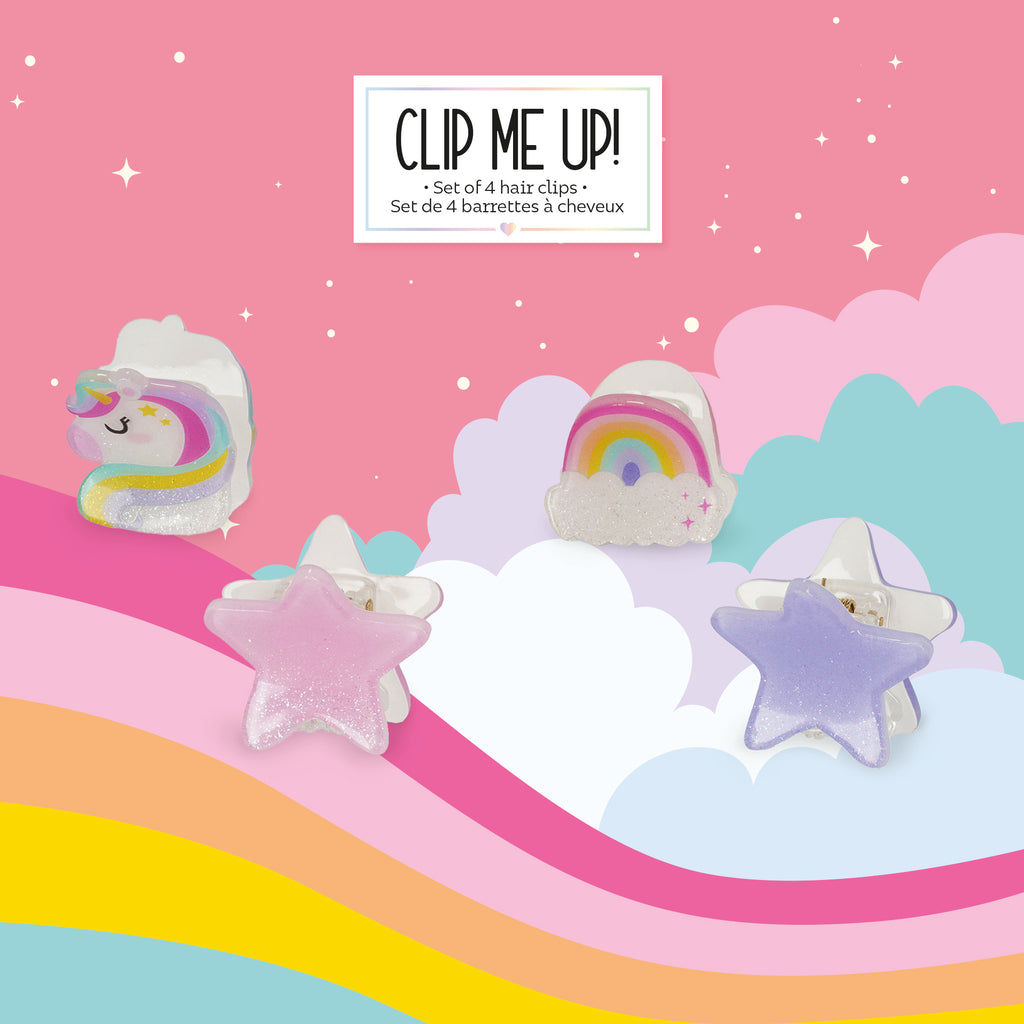 Legami Set Di 4 Mini Mollette Per Capelli - Unicorno