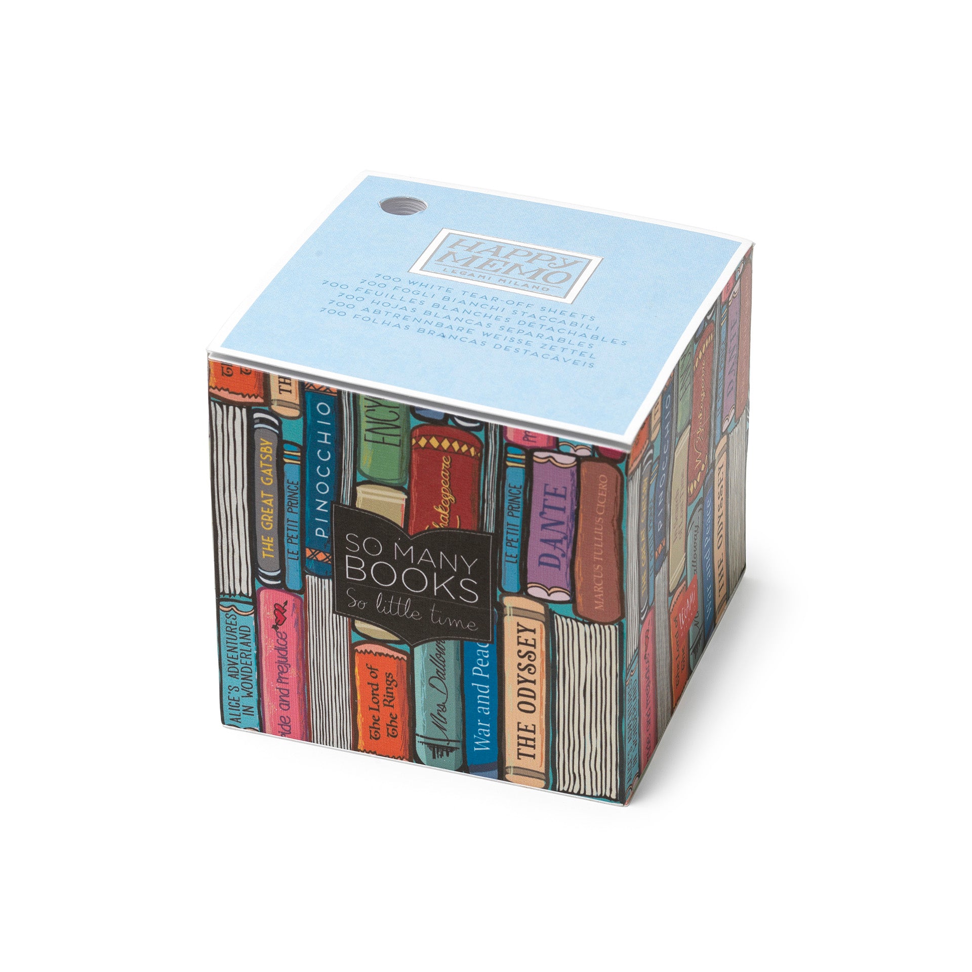 Legami Memo Cube - Happy Memo - Book Lover