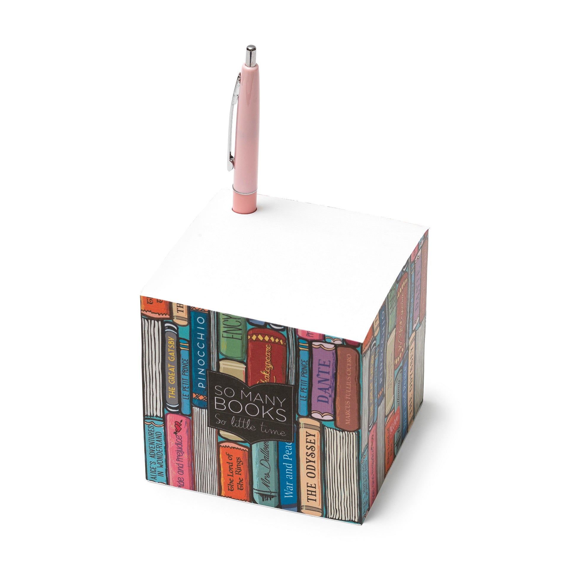 Legami Memo Cube - Happy Memo - Book Lover