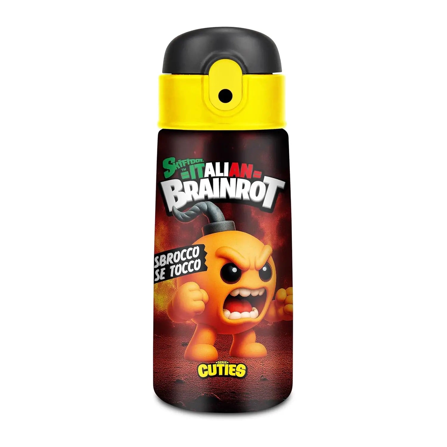 Seven Brainrot Borraccia Con Tracolla 460 ml Sbrocco Se Tocco