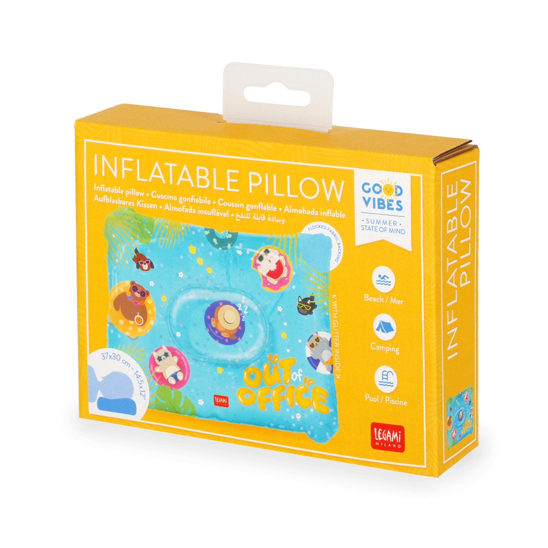 Legami Inflatable Pillow - Out Of Office
