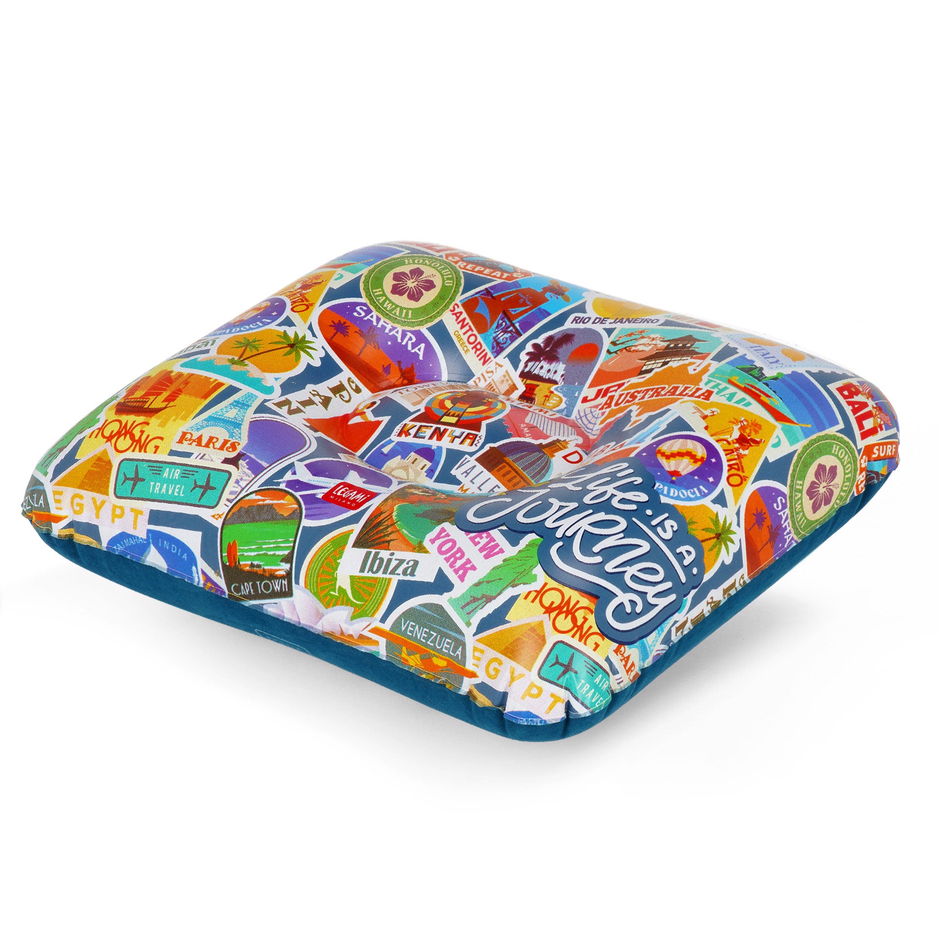 Legami Inflatable Pillow - Travel