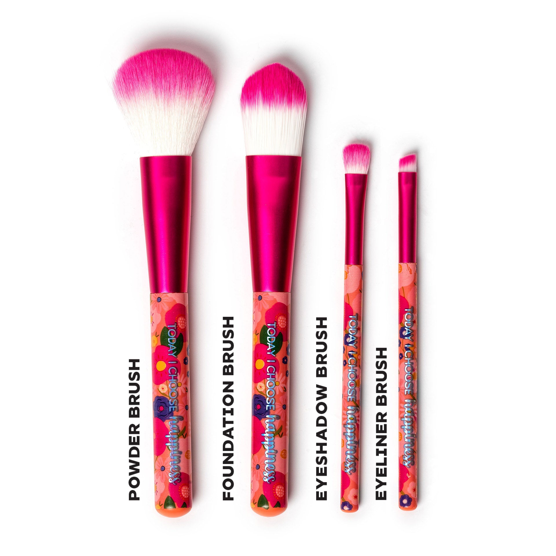 Legami Set Di 4 Pennelli Makeup - Flowers