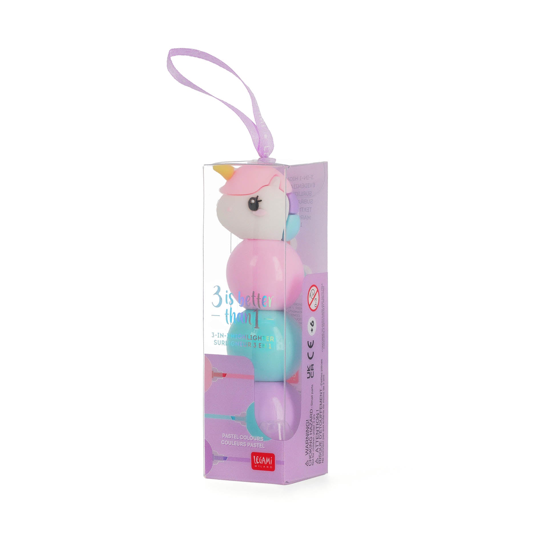 Legami Evidenziatore 3 In 1 - Unicorn