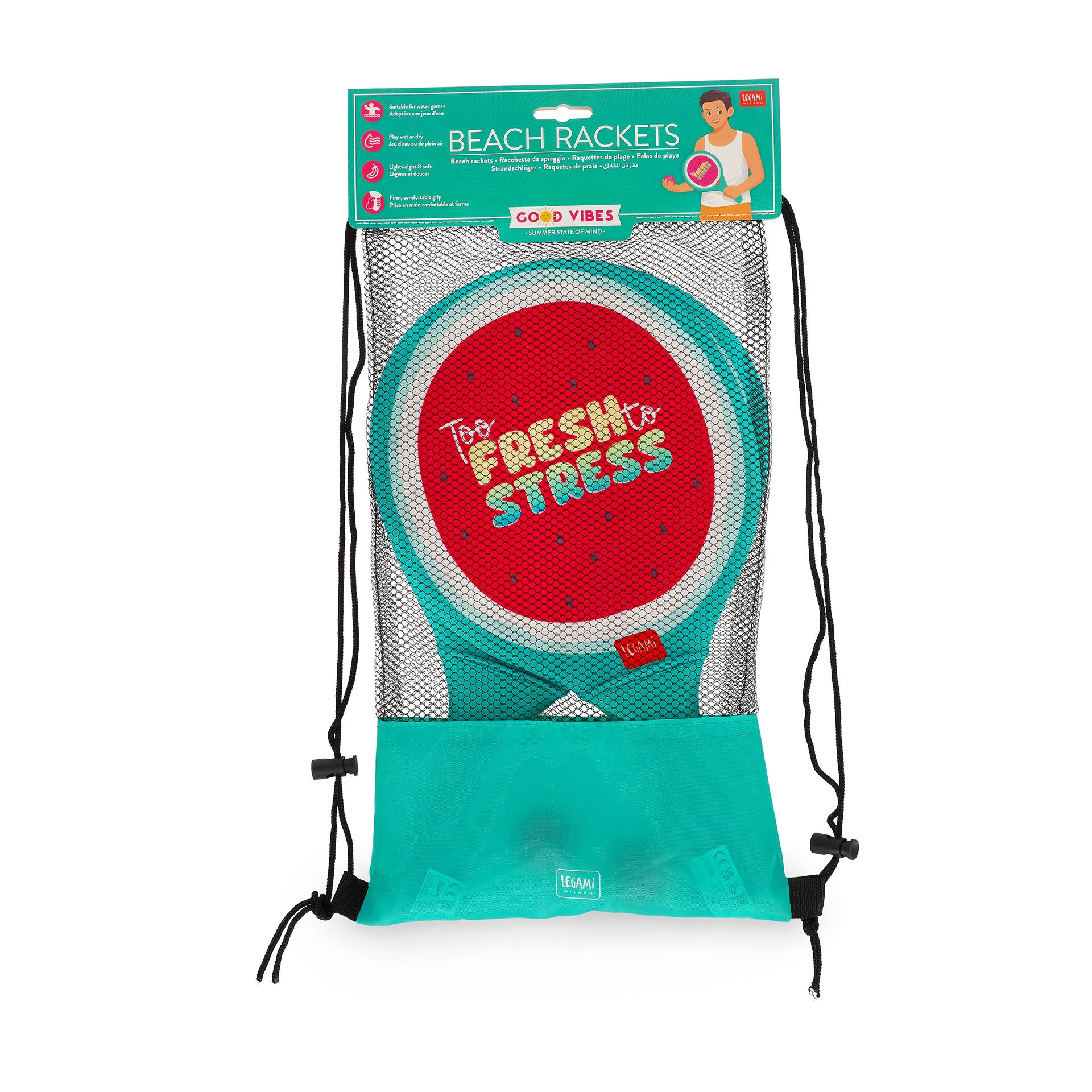 Legami Beach Rackets - Watermelon