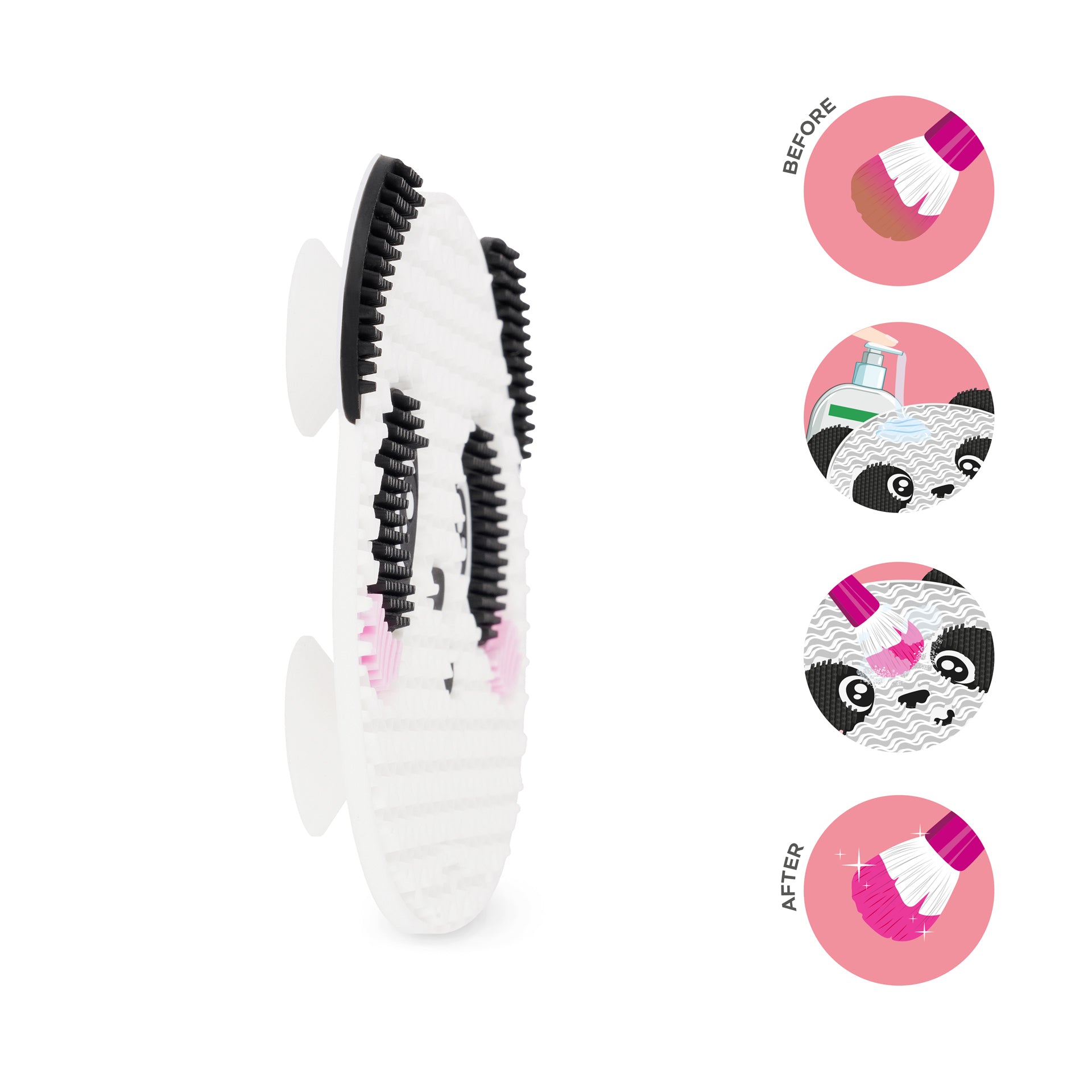 Legami Tappetino Pulizia Pennelli Makeup - Panda