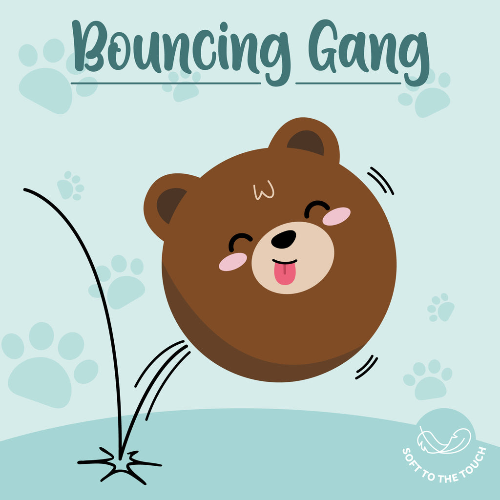Legami Pallina Rimbalzante Bouncing Gang - Teddy Bear