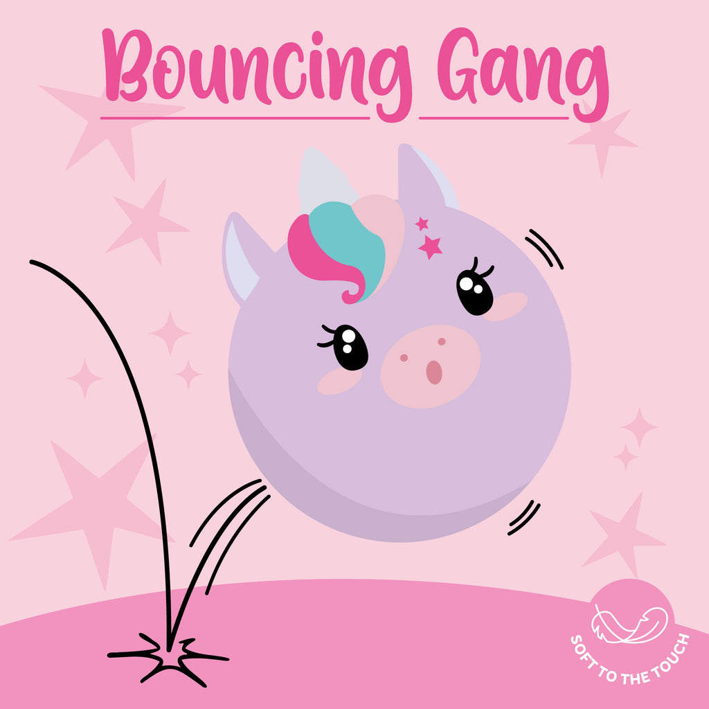 Legami Pallina Rimbalzante Bouncing Gang - Unicorn