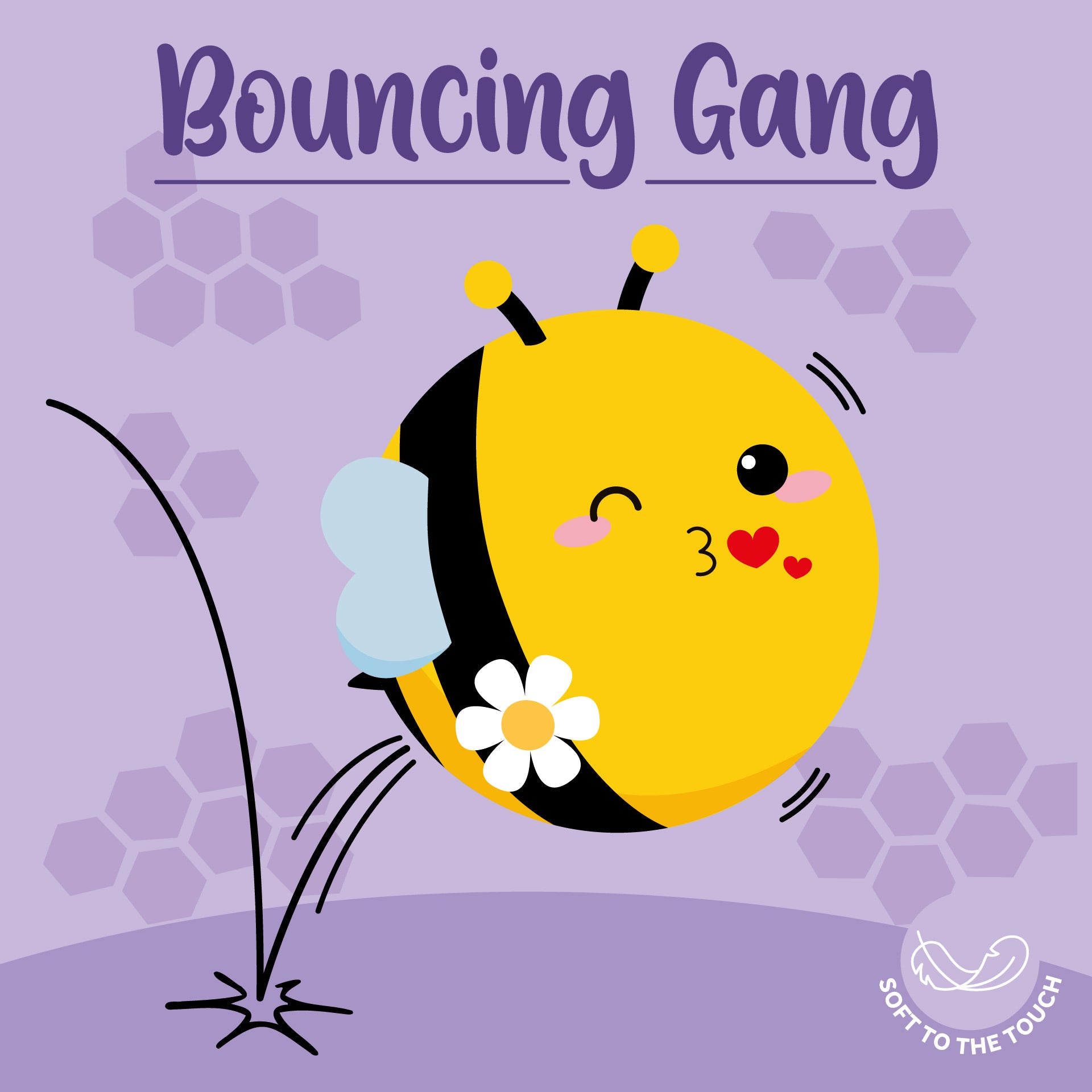 Legami Pallina Rimbalzante Bouncing Gang - Bee