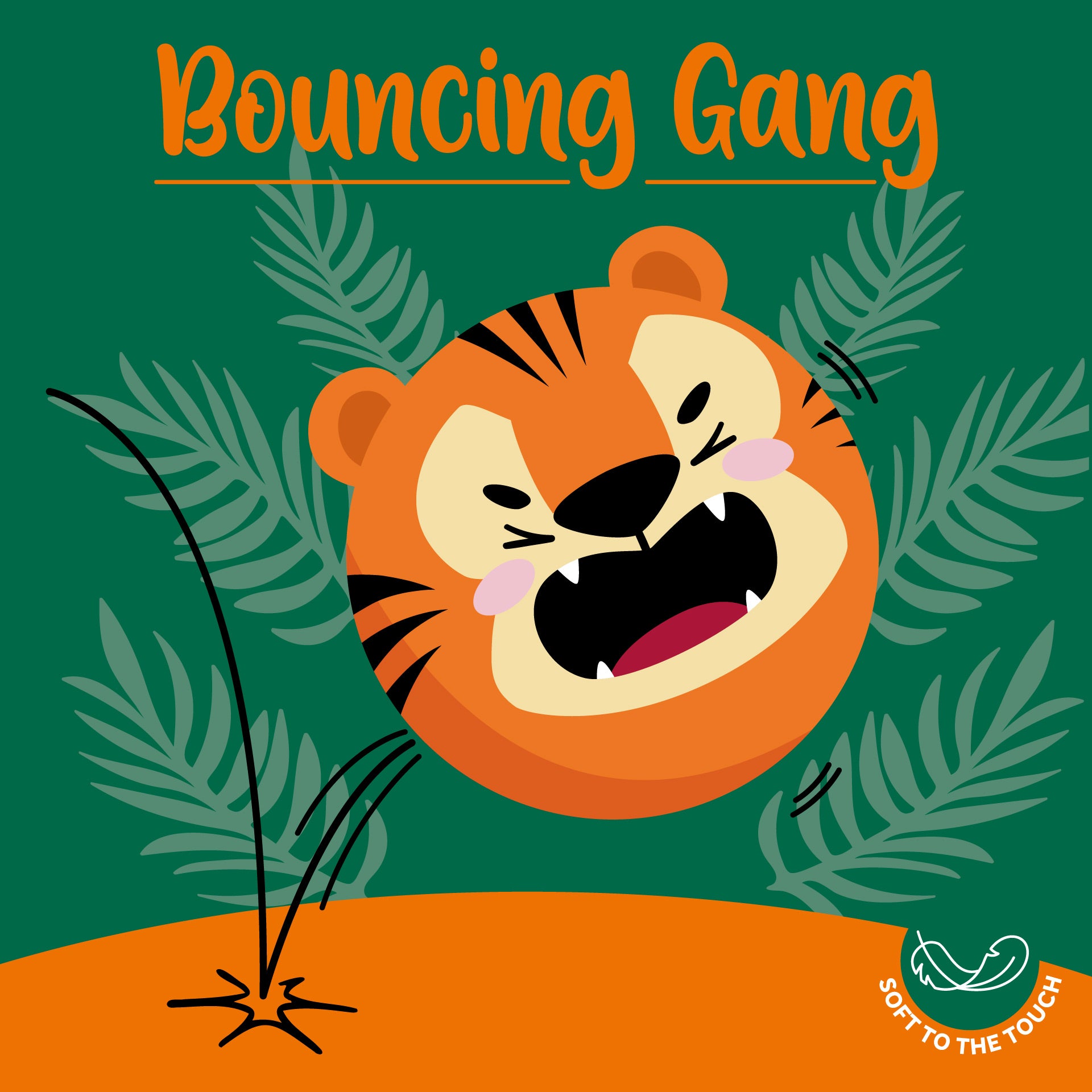 Legami Pallina Rimbalzante Bouncing Gang - Tiger