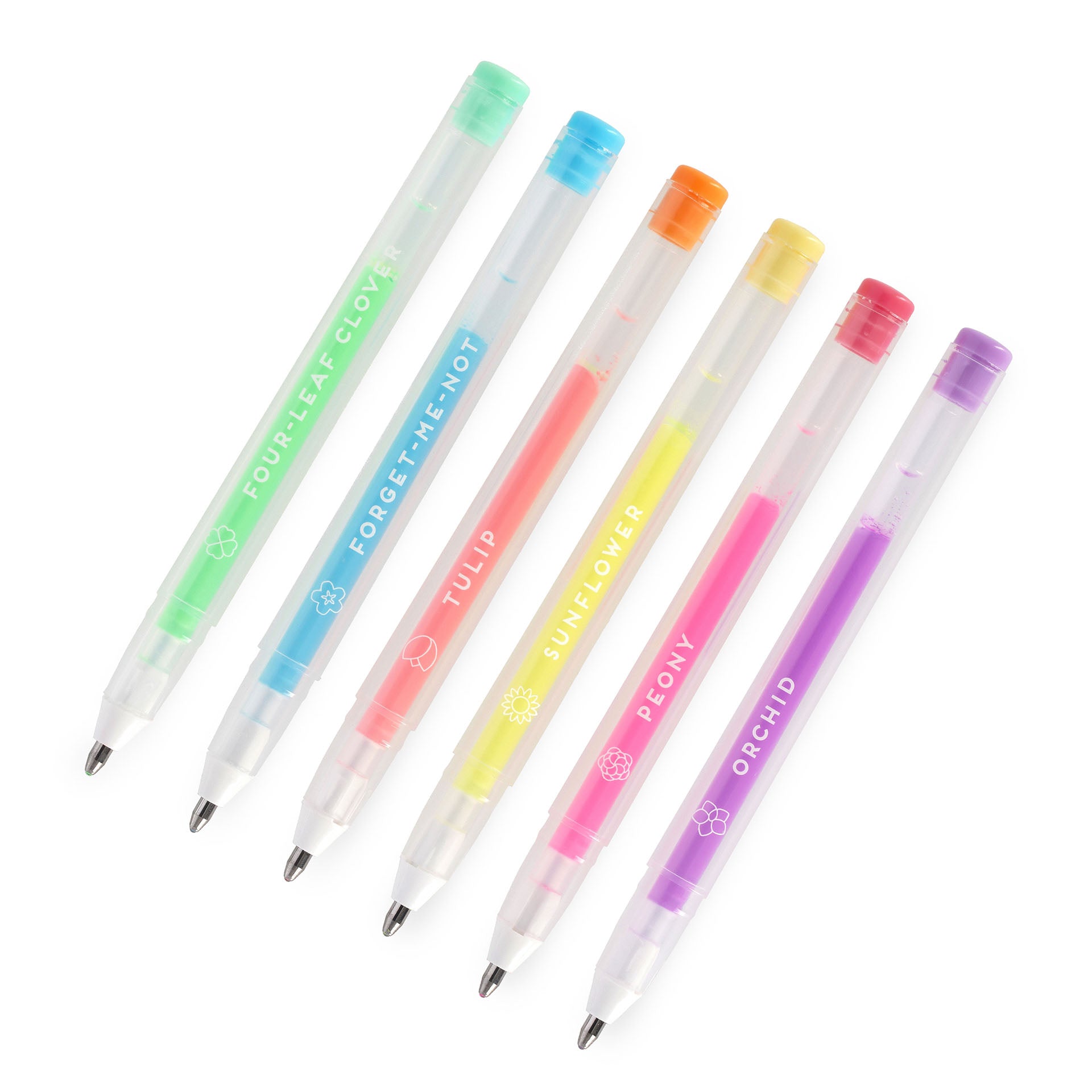 Legami Set Di 6 Penne Gel Pastello