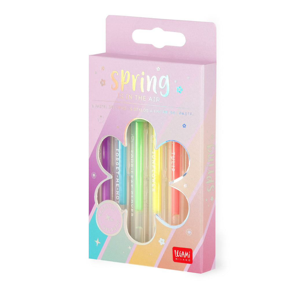 Legami Set Di 6 Penne Gel Pastello
