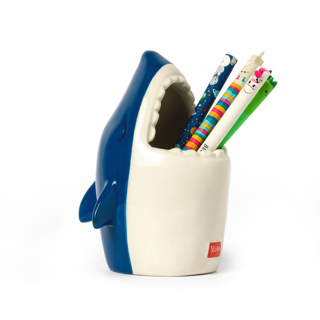 Legami Portapenne In Ceramica - Shark
