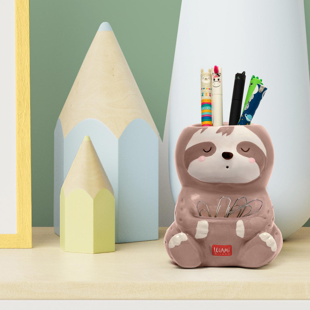 Legami Portapenne In Ceramica - Sloth