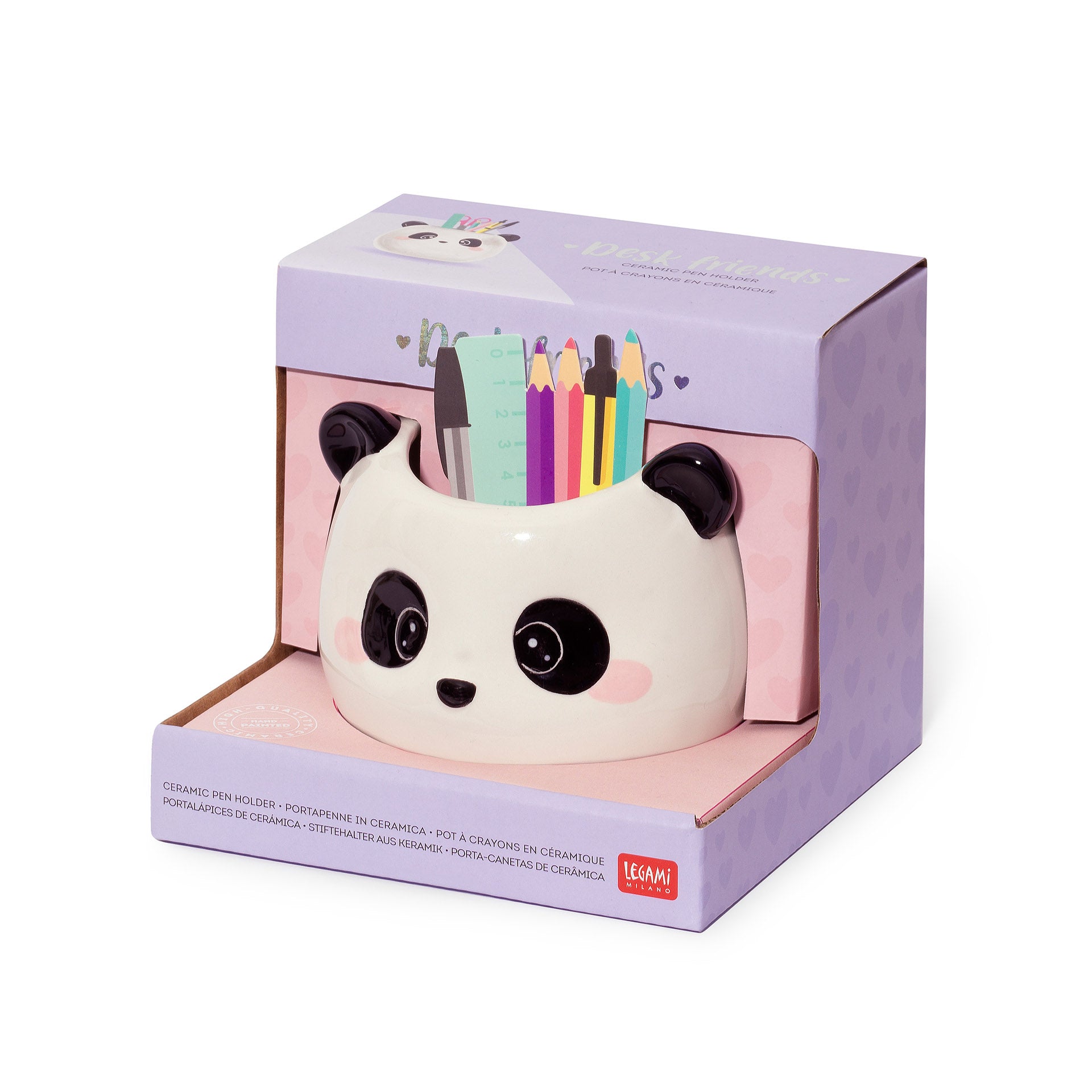 Legami Portapenne In Ceramica - Panda