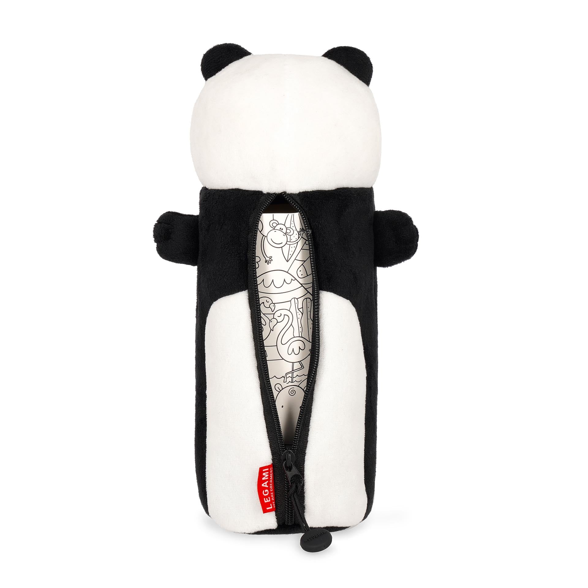 Legami Astuccio Soffice Felpato - Panda