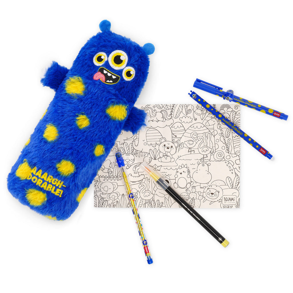 Legami Astuccio Soffice Felpato - Monster