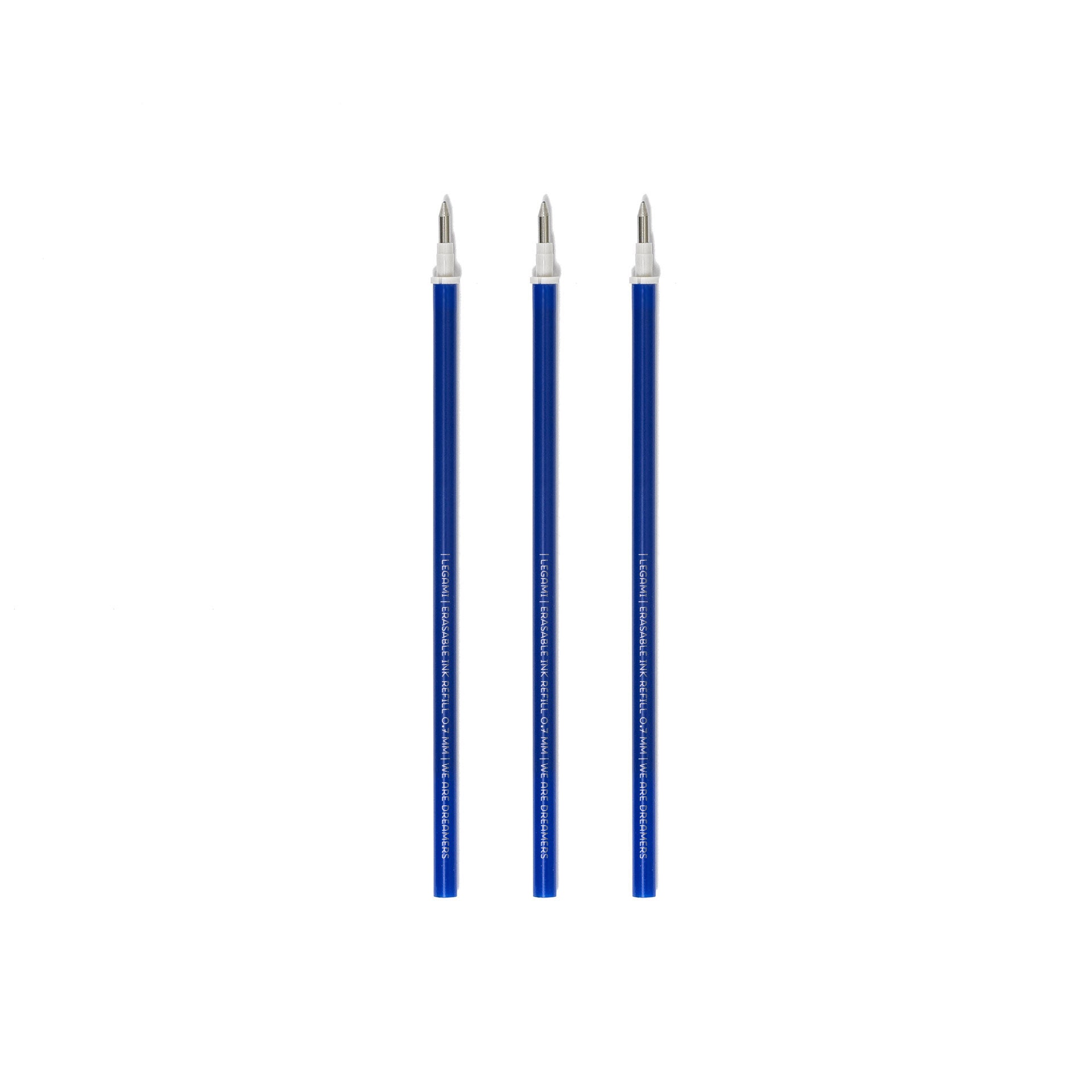 Legami Set Di Tre Ricariche Per Penna Gel Cancellabile - Blu