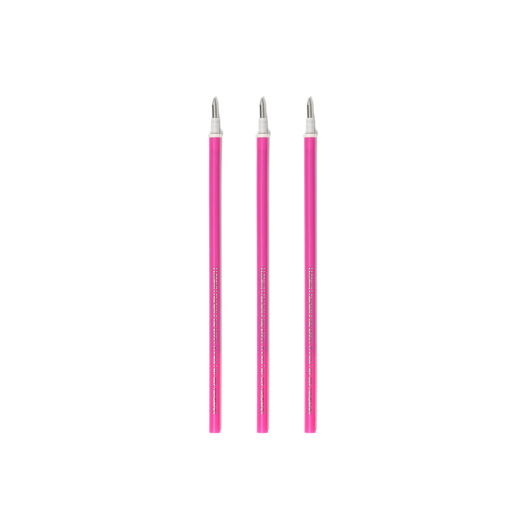 Legami Set Di Tre Ricariche Per Penna Gel Cancellabile - Rosa