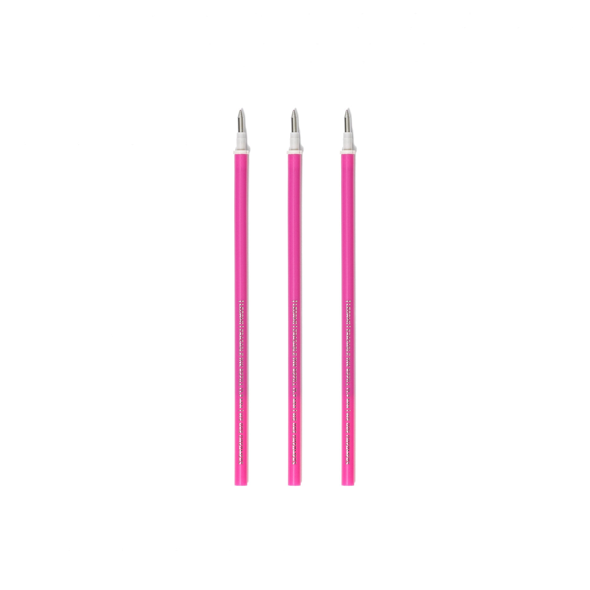 Legami Set Di Tre Ricariche Per Penna Gel Cancellabile - Rosa