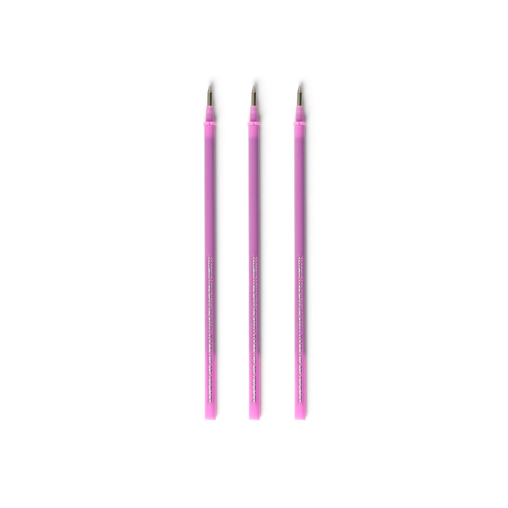Legami Set Di Tre Ricariche Per Penna Gel Cancellabile - Viola