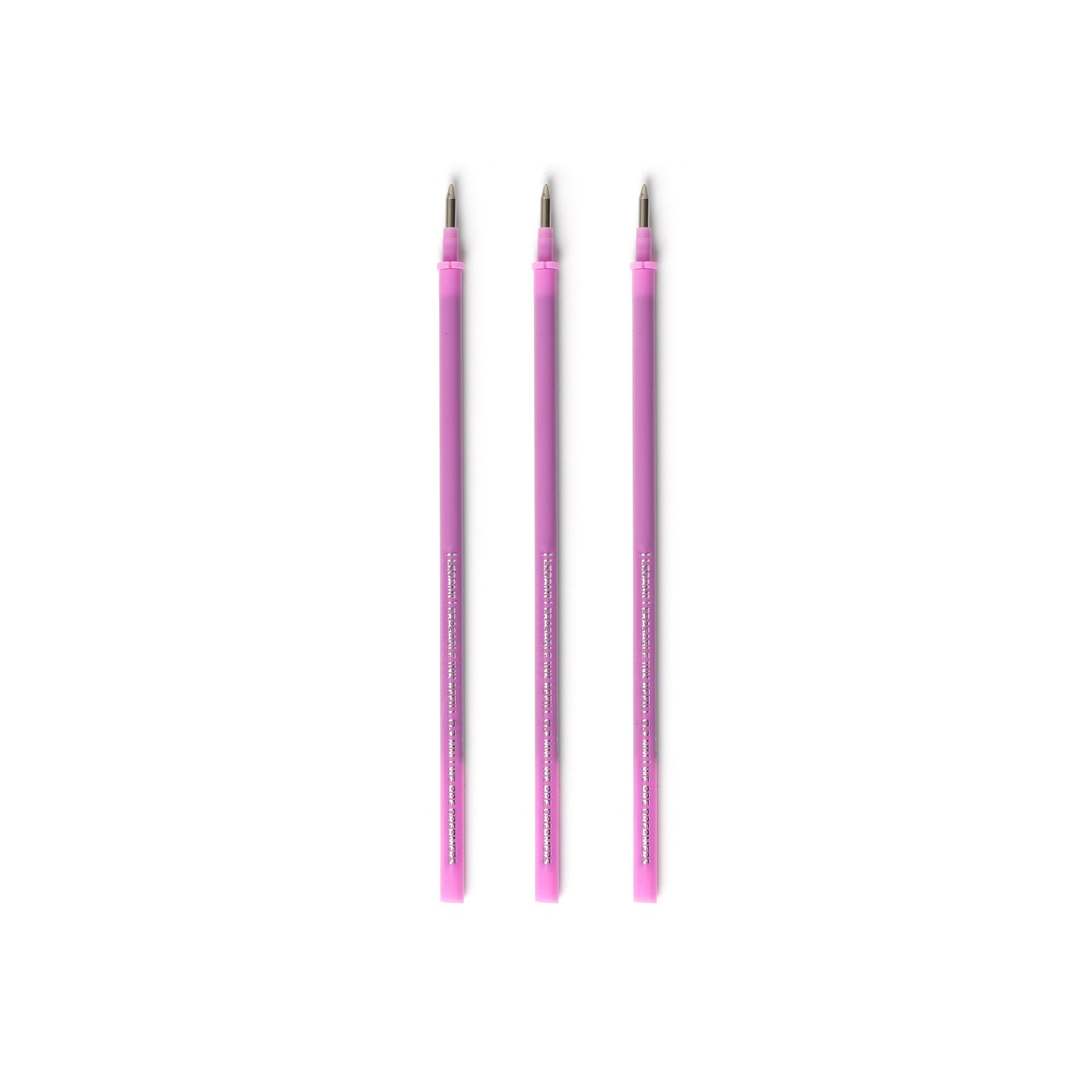 Legami Set Di Tre Ricariche Per Penna Gel Cancellabile - Viola
