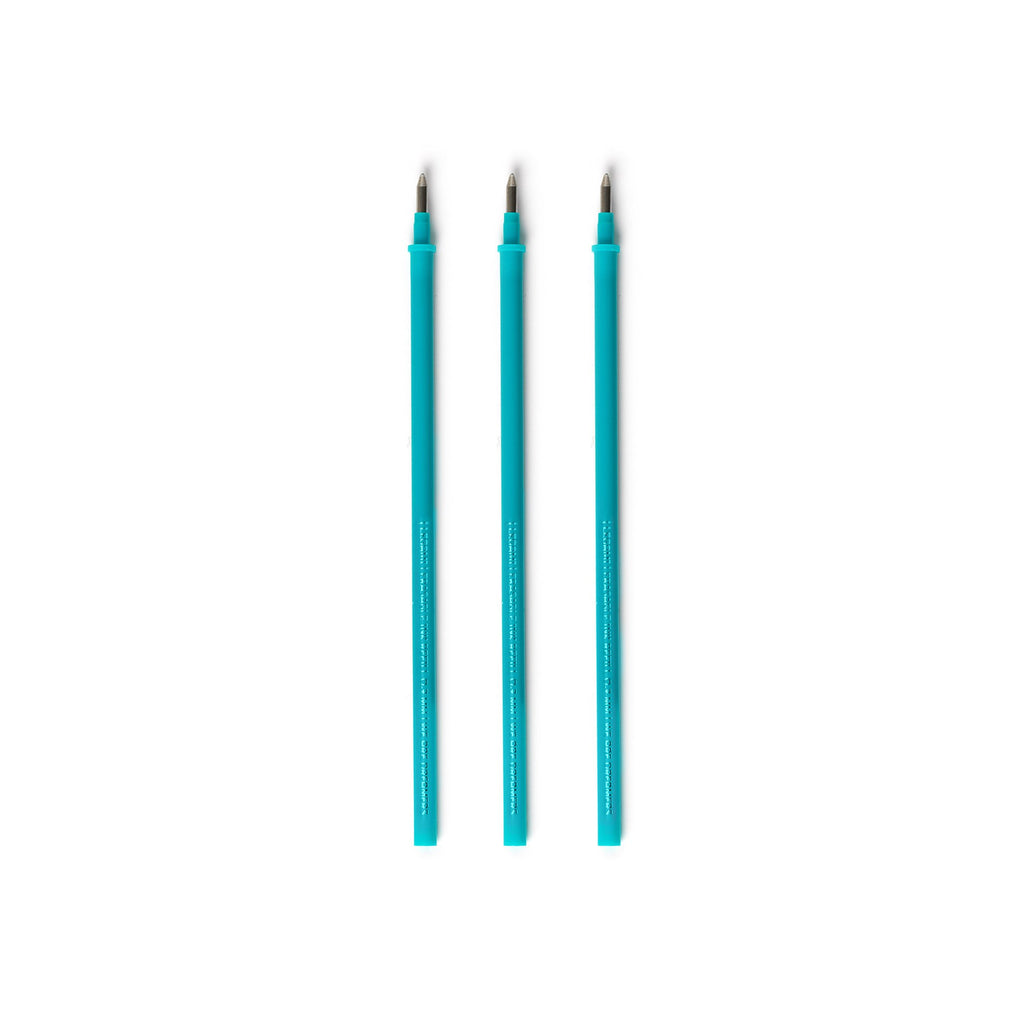 Legami Set Di Tre Ricariche Per Penna Gel Cancellabile - Turchese