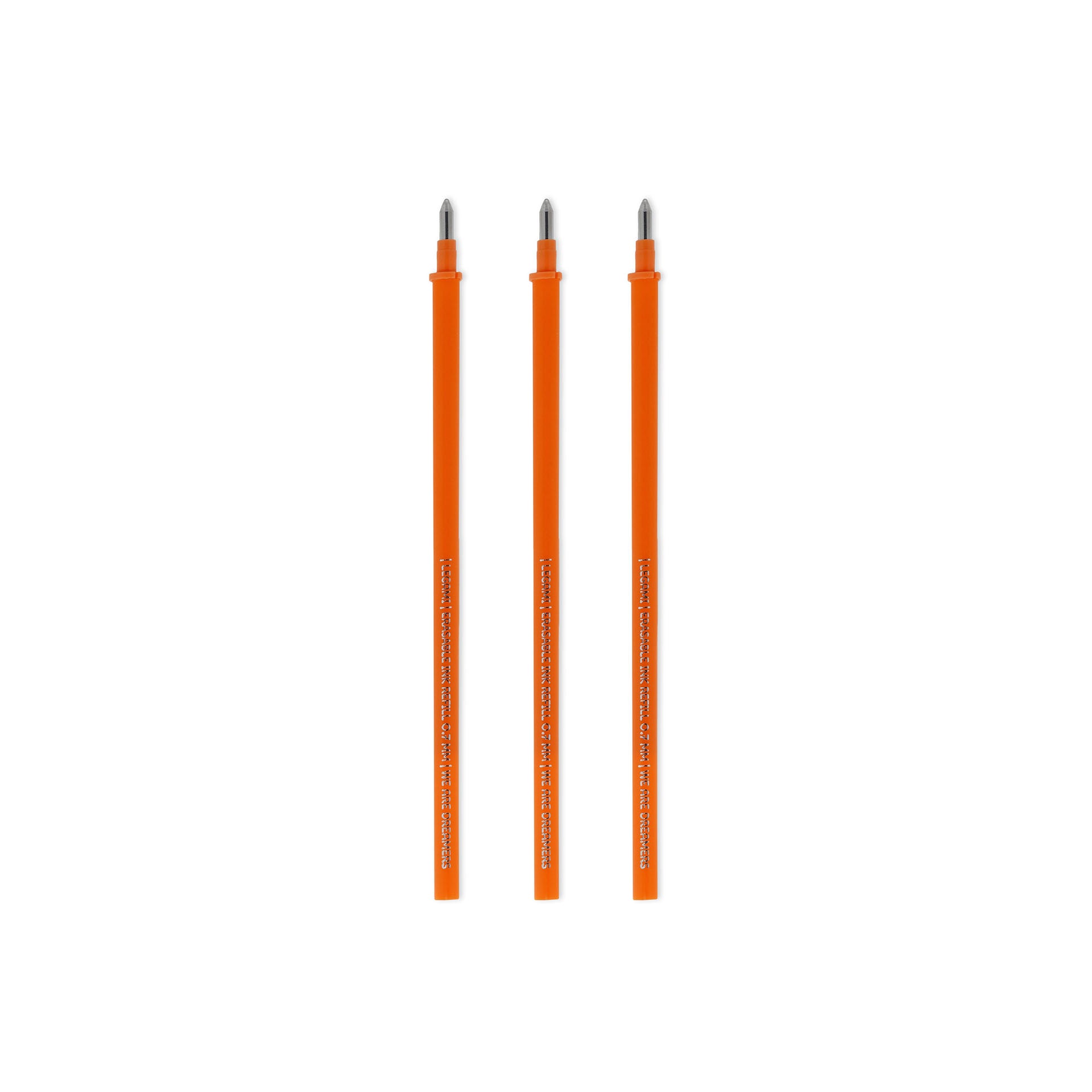 Legami Set Di Tre Ricariche Per Penna Gel Cancellabile - Arancione
