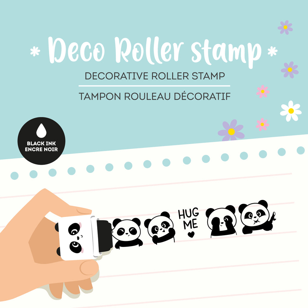 Legami Timbro Decorativo A Rullo - Panda
