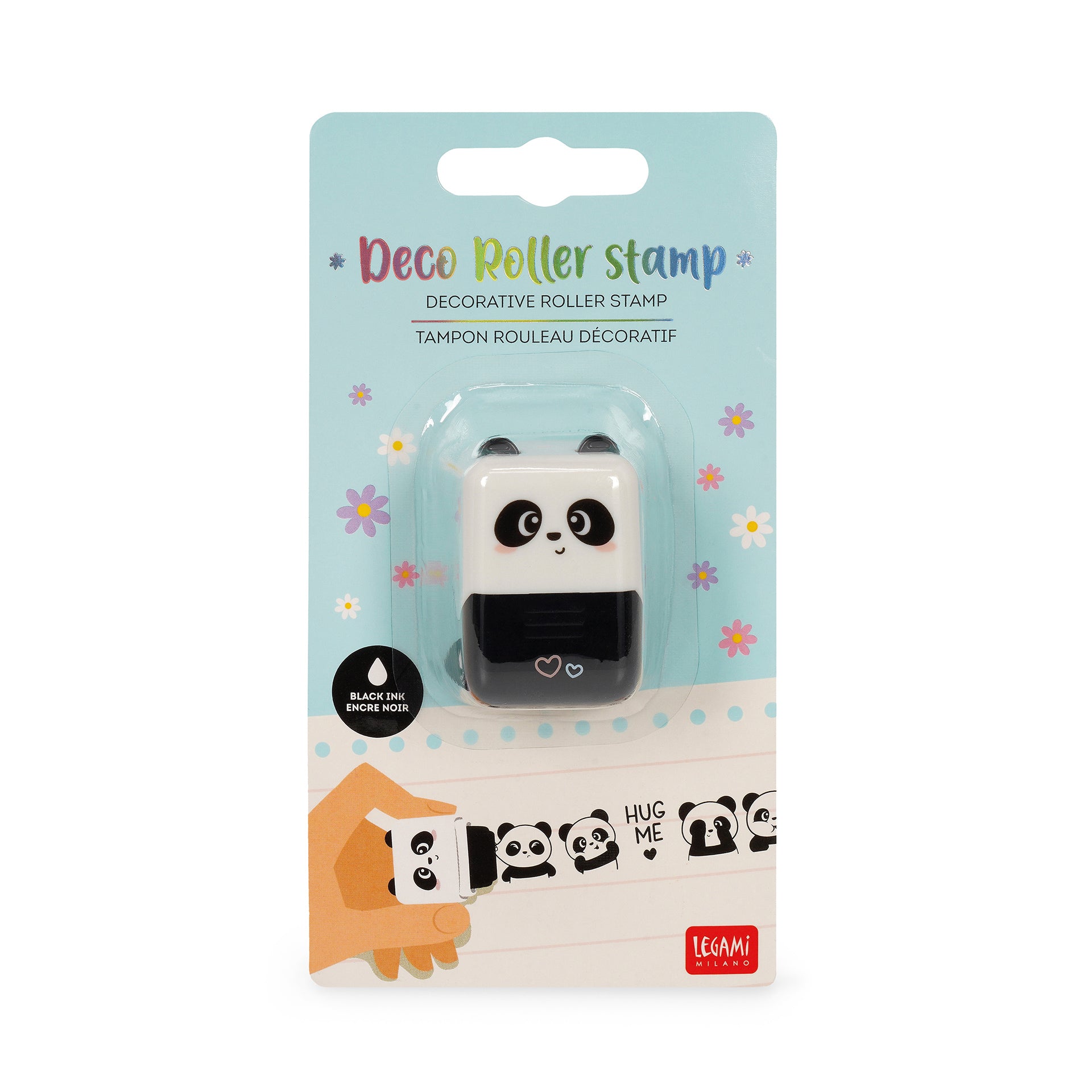 Legami Timbro Decorativo A Rullo - Panda