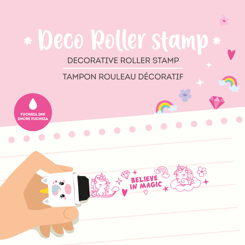 Legami Timbro Decorativo A Rullo - Unicorn