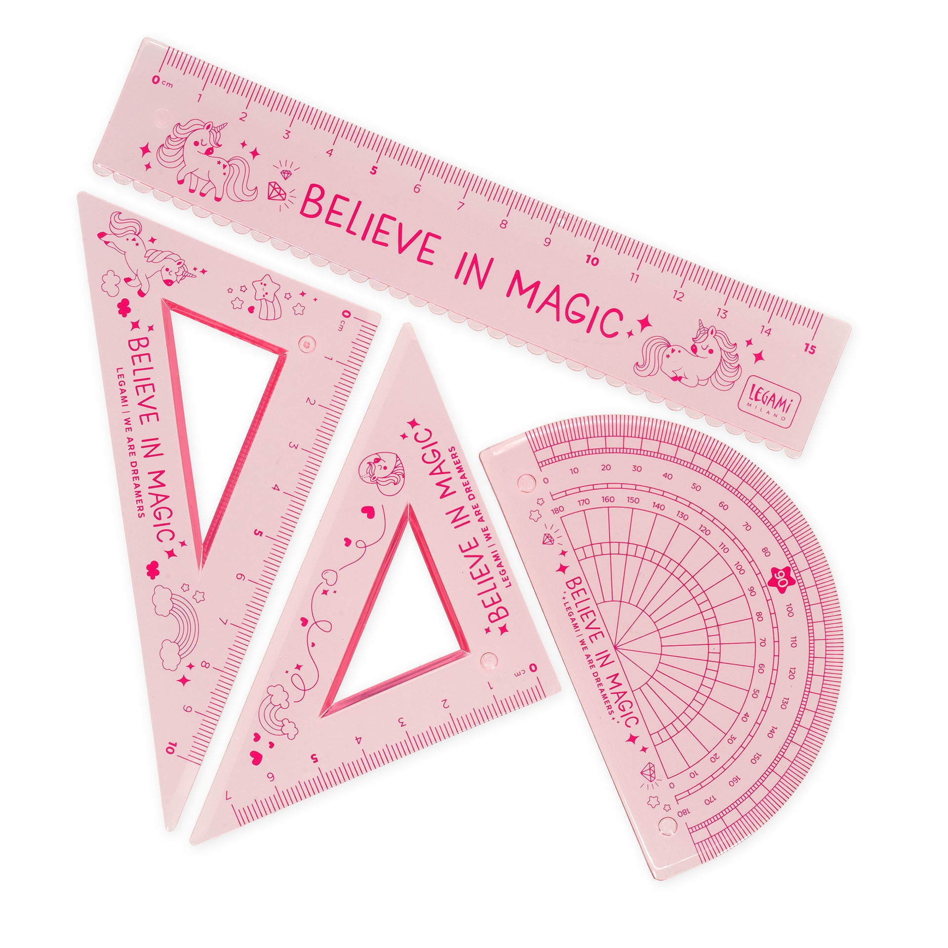 Legami Set Di Geometria - Unicorn