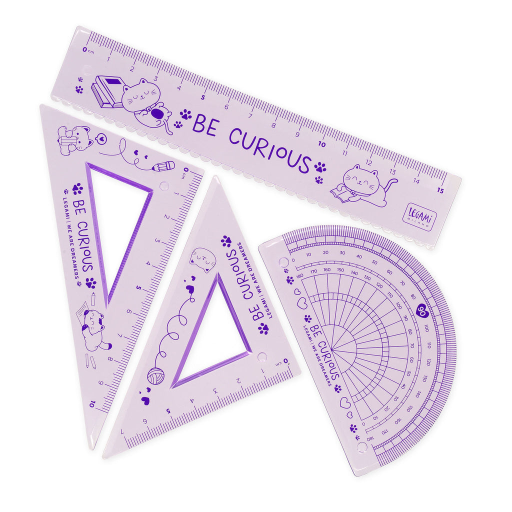 Legami Set Di Geometria - Meow Kitty
