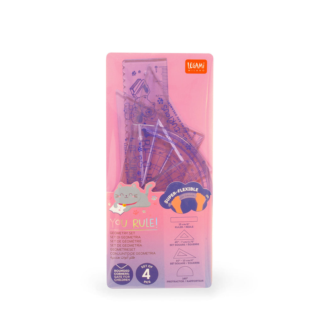 Legami Set Di Geometria - Meow Kitty