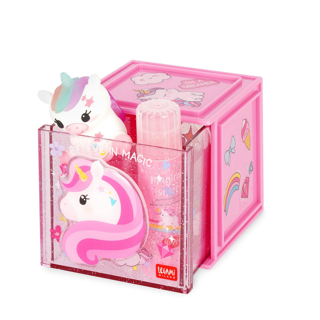 Legami Box Componibile Da Scrivania - Unicorn