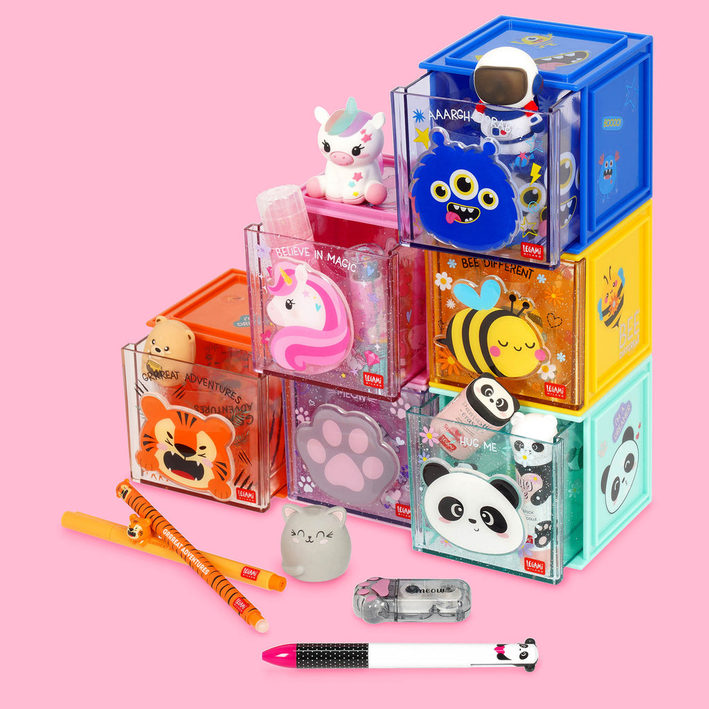 Legami Box Componibile Da Scrivania - Monster
