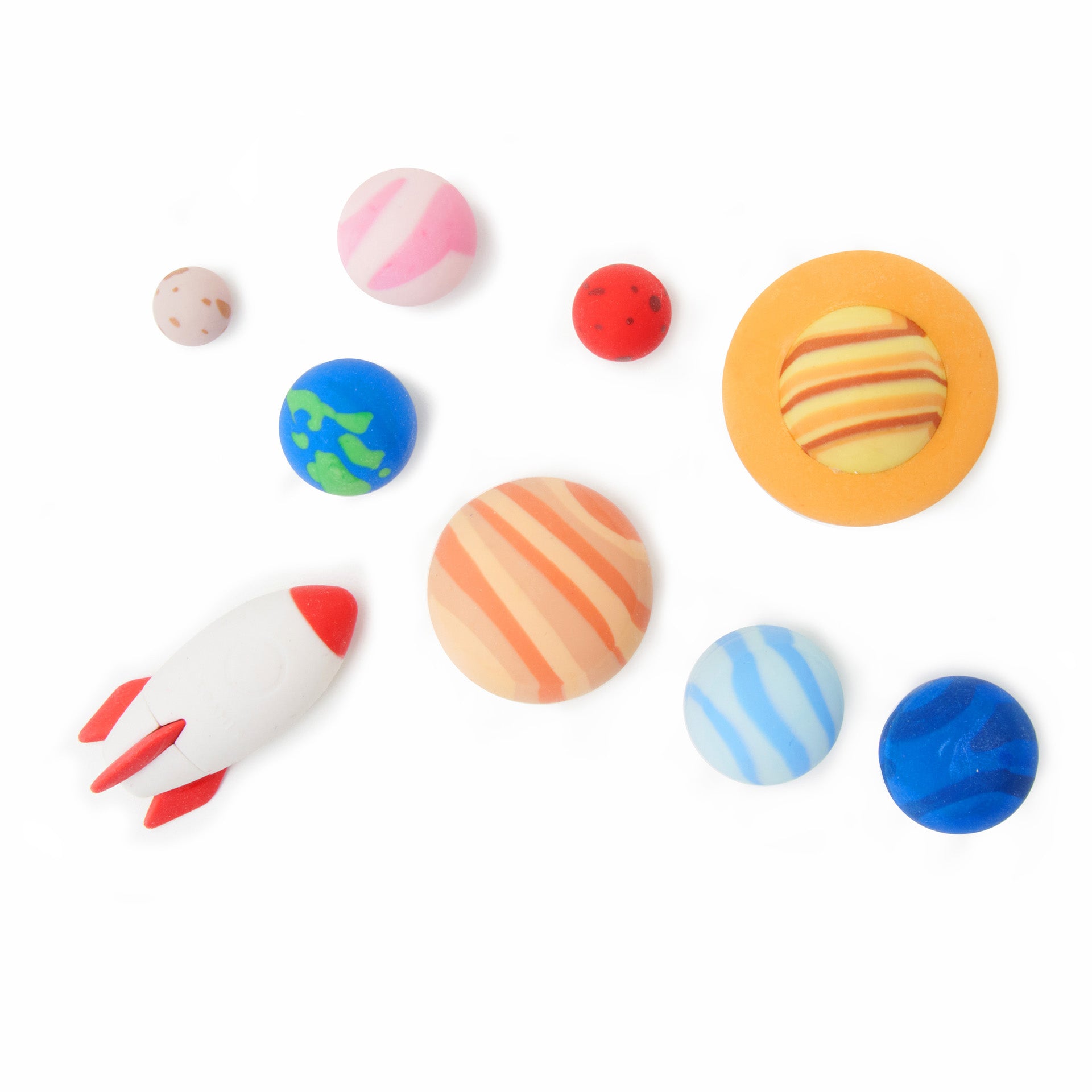 Legami Set Di 9 Gomme - Solar System