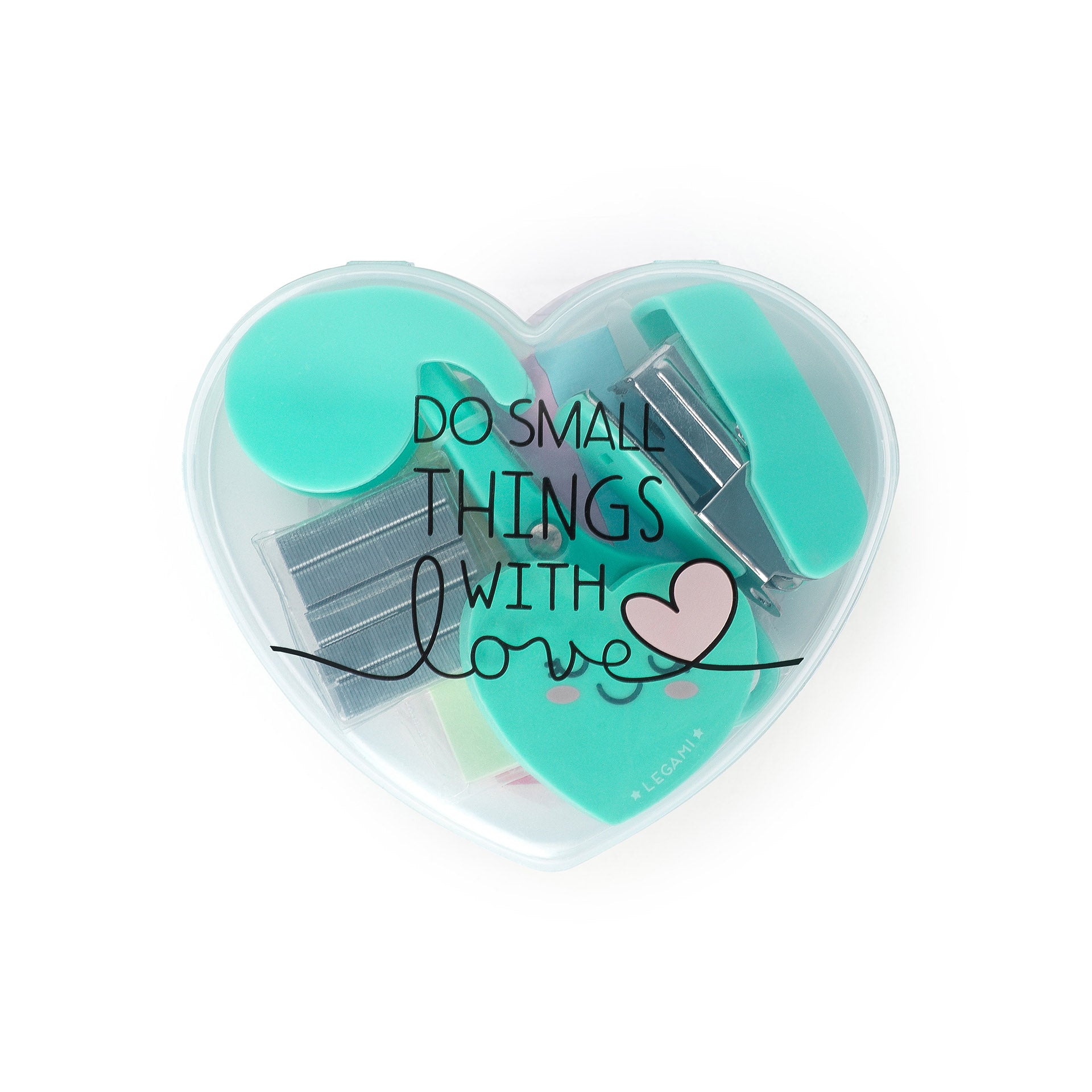 Legami Segnalibro Illustrato Con Elastico - Heart