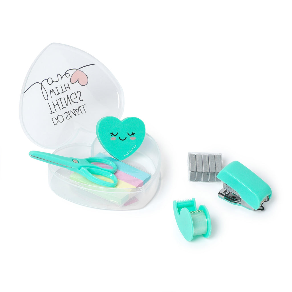 Legami Segnalibro Illustrato Con Elastico - Heart