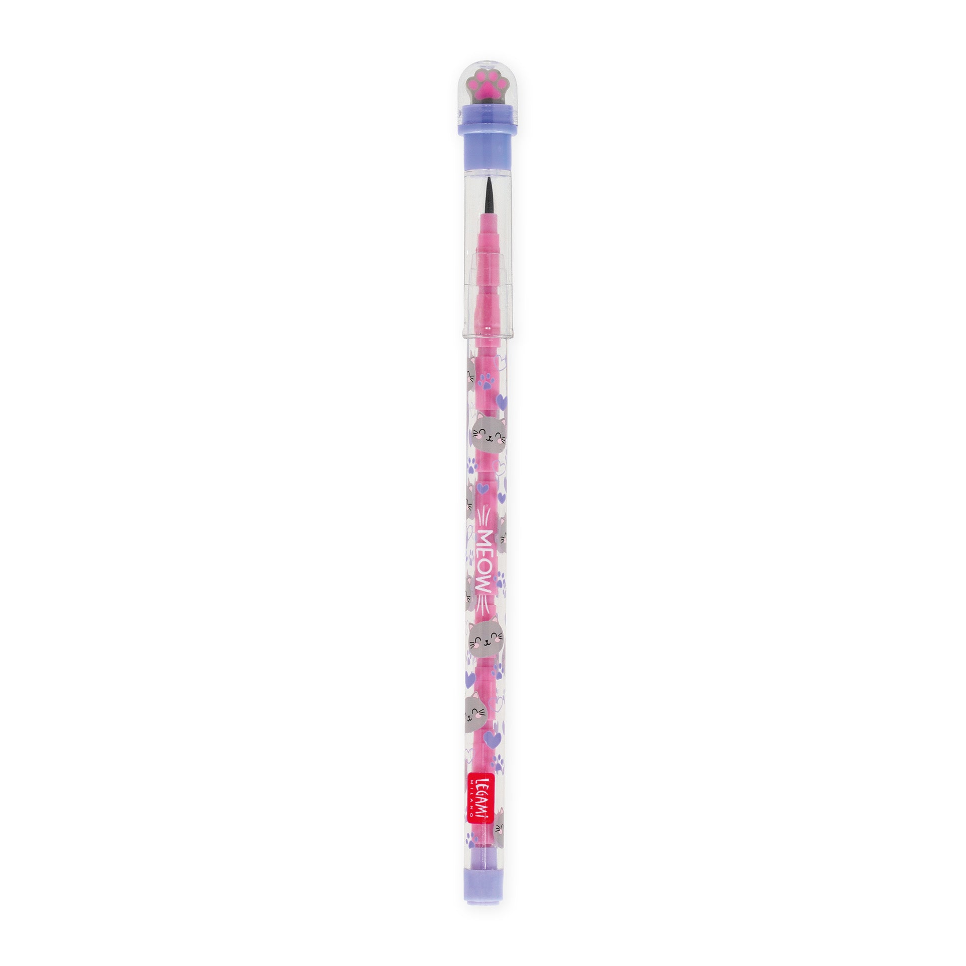 Legami Matita Impilabile Con Gomma - Kitty