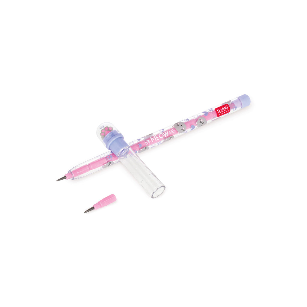 Legami Matita Impilabile Con Gomma - Kitty