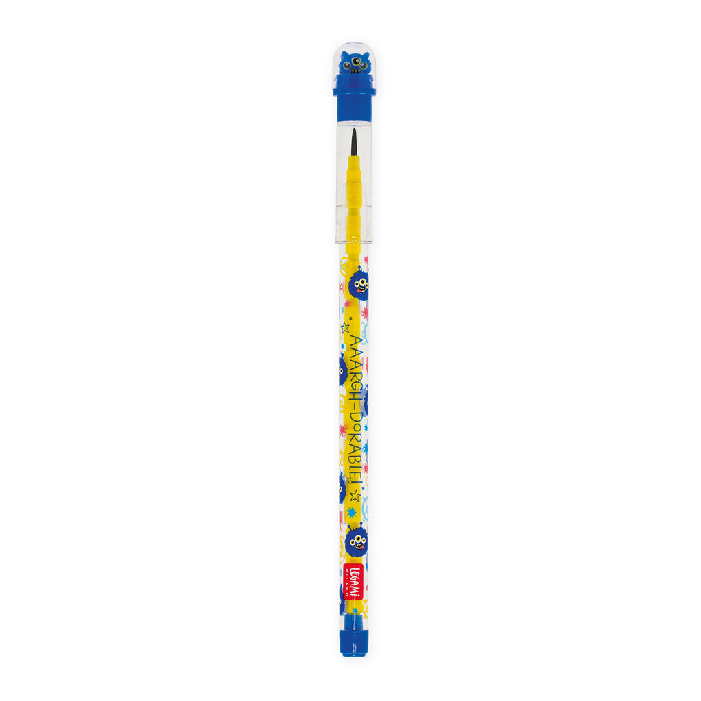 Legami Matita Impilabile Con Gomma - Monster