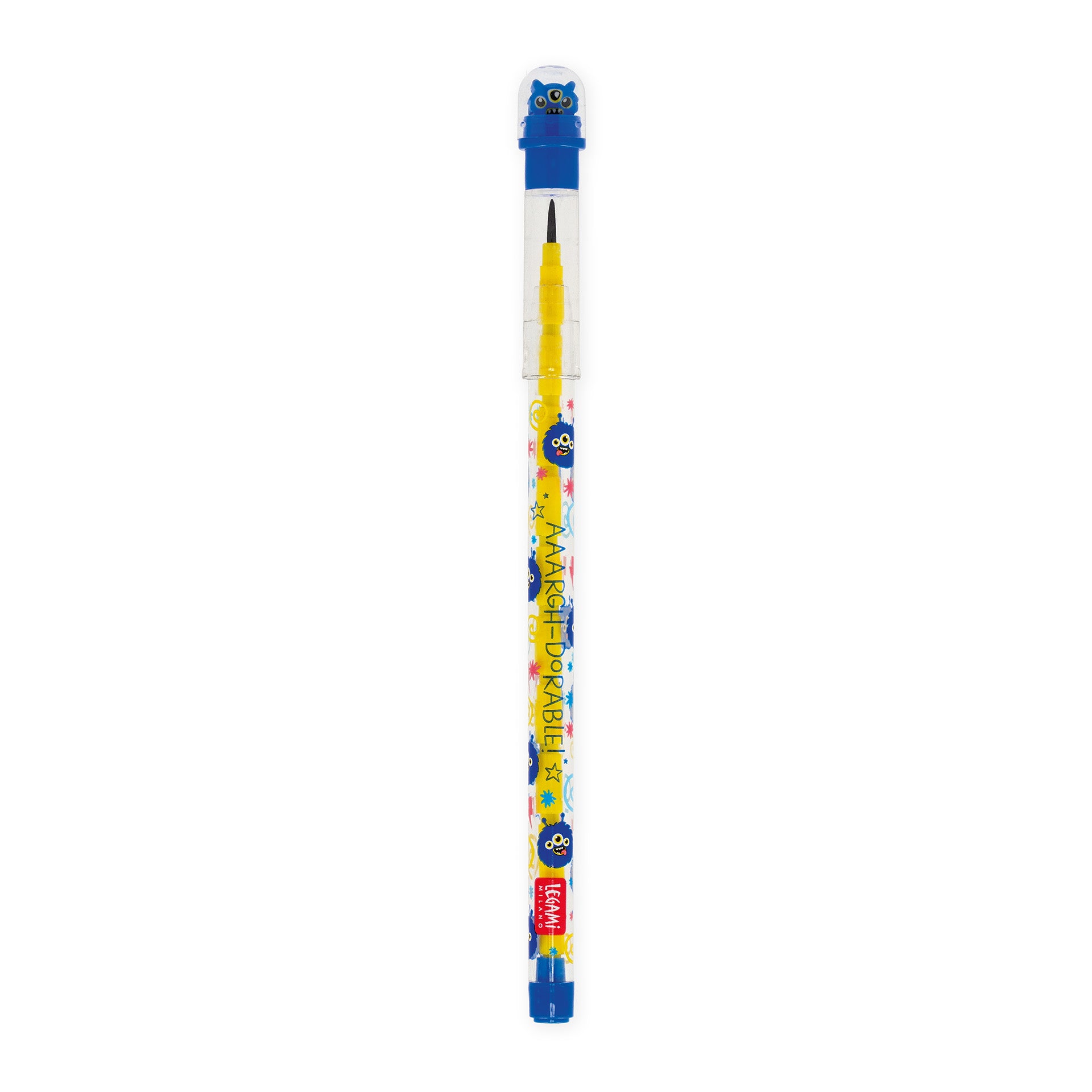 Legami Matita Impilabile Con Gomma - Monster